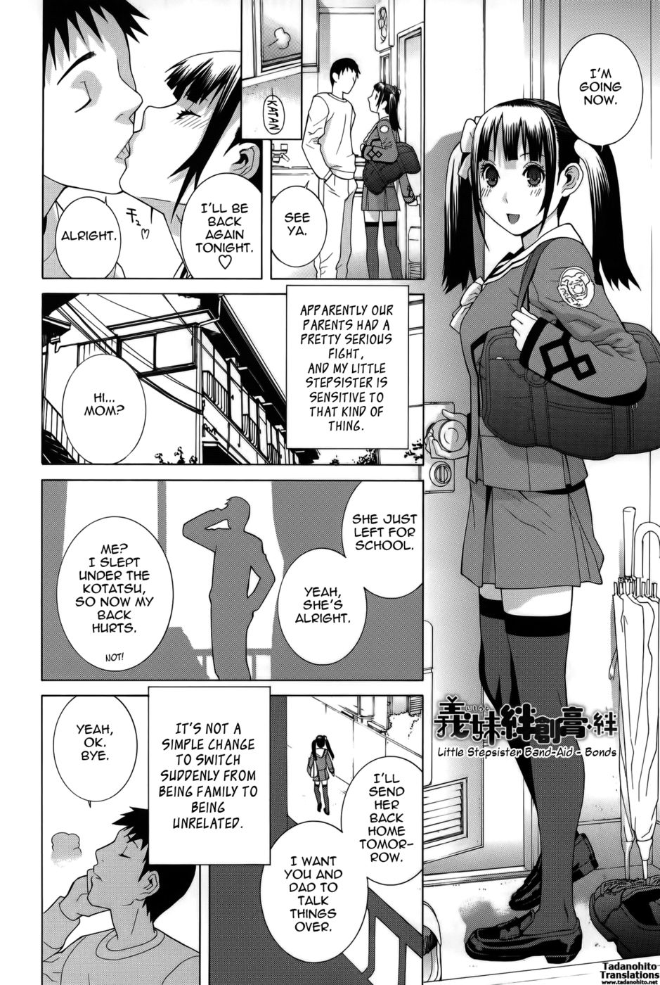 Hentai Manga Comic-Little Stepsister Band-aid - Bonds-Read-2